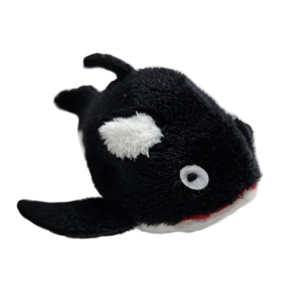 Adventure Planet Mini Orca Killer Whale Plush Stuffed Animal Rare HTF 4 Inches - Picture 9 of 9